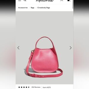 Madewell Sydney Crossbody in Raspberry